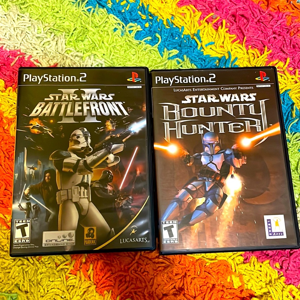 PlayStation 2 Games ⭐️ Star Wars Bundle